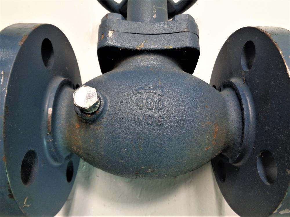 Rego 1-1/2" 400 WOG Refrigeration Globe Valve, Ductile Iron, A7511FP